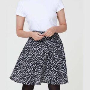 Joanie Clothing Clemmie Ditsy Floral Print Skater Skirt